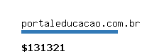 portaleducacao.com.br Website value calculator