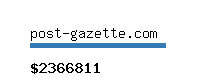 post-gazette.com Website value calculator