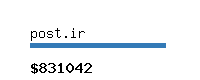 post.ir Website value calculator