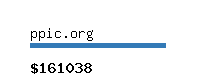 ppic.org Website value calculator