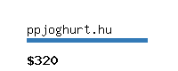 ppjoghurt.hu Website value calculator