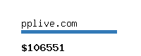 pplive.com Website value calculator