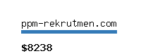 ppm-rekrutmen.com Website value calculator