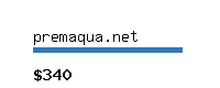 premaqua.net Website value calculator