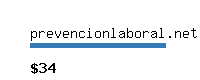 prevencionlaboral.net Website value calculator