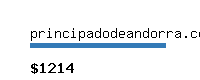 principadodeandorra.com Website value calculator