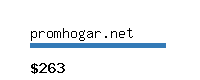 promhogar.net Website value calculator