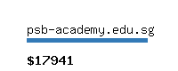 psb-academy.edu.sg Website value calculator