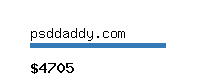 psddaddy.com Website value calculator