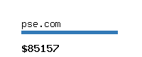 pse.com Website value calculator