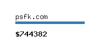 psfk.com Website value calculator