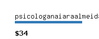 psicologanaiaraalmeida.com.br Website value calculator