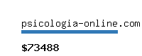 psicologia-online.com Website value calculator