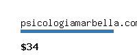 psicologiamarbella.com Website value calculator