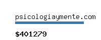 psicologiaymente.com Website value calculator