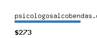 psicologosalcobendas.com Website value calculator