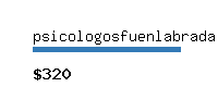 psicologosfuenlabrada.com Website value calculator