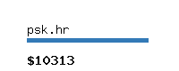 psk.hr Website value calculator