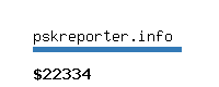 pskreporter.info Website value calculator