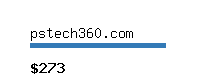 pstech360.com Website value calculator