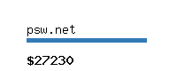 psw.net Website value calculator