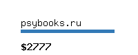 psybooks.ru Website value calculator