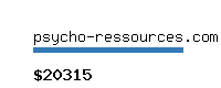 psycho-ressources.com Website value calculator