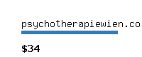 psychotherapiewien.co.at Website value calculator