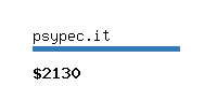 psypec.it Website value calculator