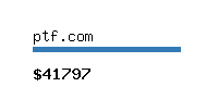 ptf.com Website value calculator