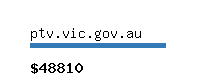 ptv.vic.gov.au Website value calculator