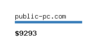 public-pc.com Website value calculator