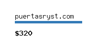 puertasryst.com Website value calculator