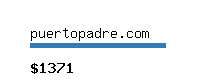 puertopadre.com Website value calculator