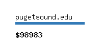 pugetsound.edu Website value calculator