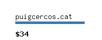 puigcercos.cat Website value calculator