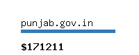 punjab.gov.in Website value calculator