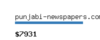 punjabi-newspapers.com Website value calculator
