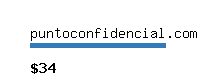 puntoconfidencial.com Website value calculator