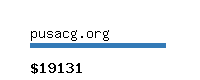 pusacg.org Website value calculator