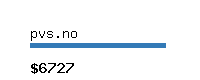 pvs.no Website value calculator