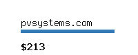 pvsystems.com Website value calculator