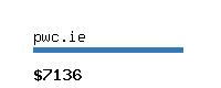 pwc.ie Website value calculator
