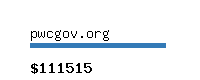 pwcgov.org Website value calculator