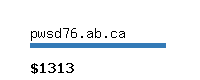 pwsd76.ab.ca Website value calculator