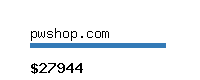 pwshop.com Website value calculator