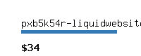 pxb5k54r-liquidwebsites.com Website value calculator