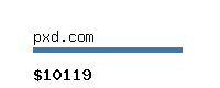 pxd.com Website value calculator