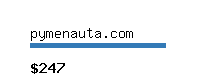 pymenauta.com Website value calculator