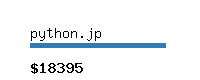 python.jp Website value calculator